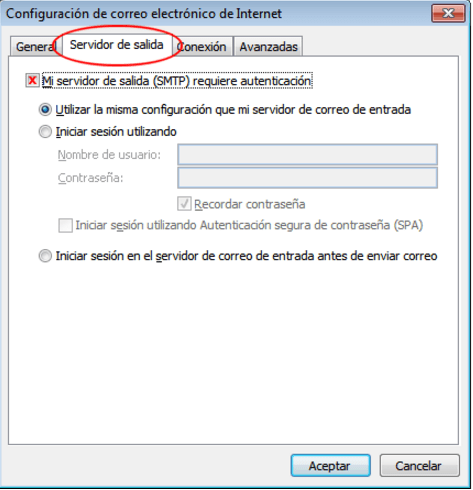 Configurar una cuenta de correo de cPanel en Outlook 2016